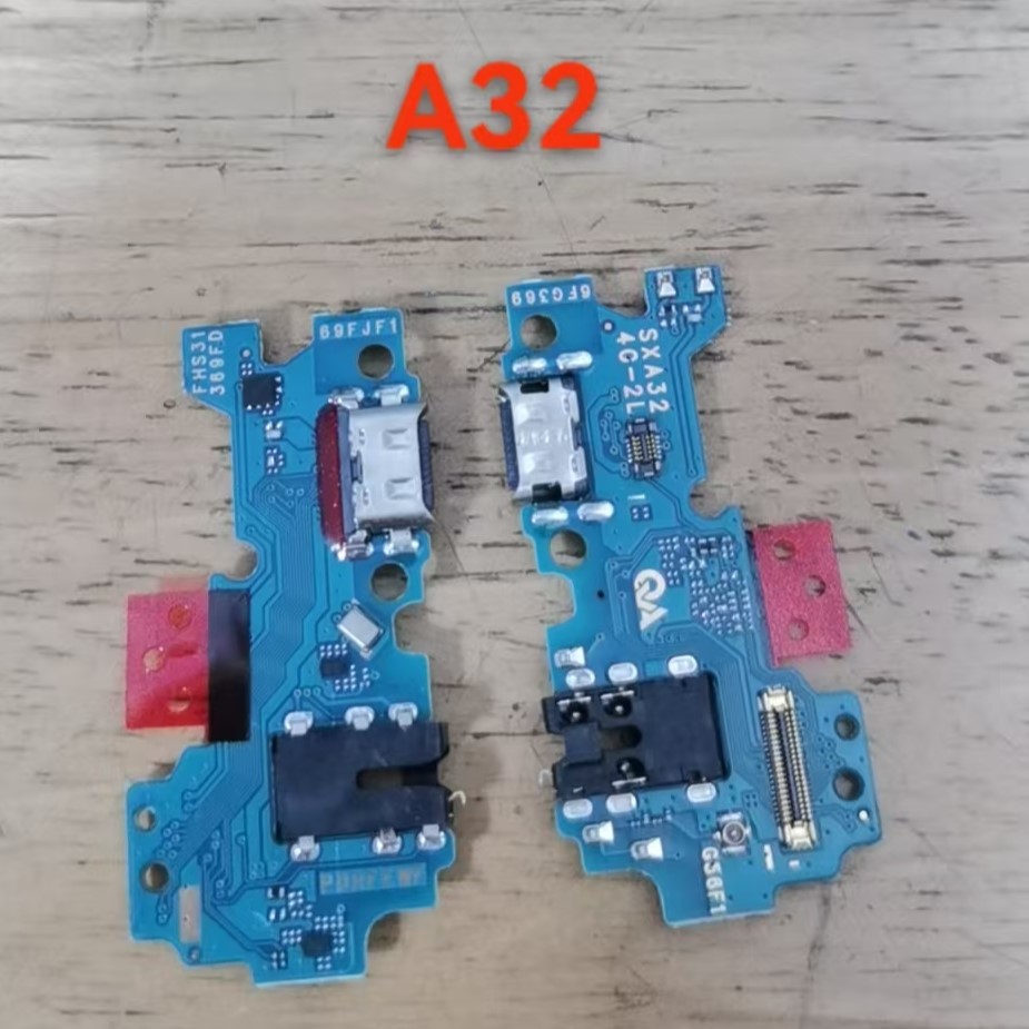 Плата питания USB для Samsung A32 | Замена высокоэффективного порта зарядки | OEM модуль зарядки с гибким кабелем