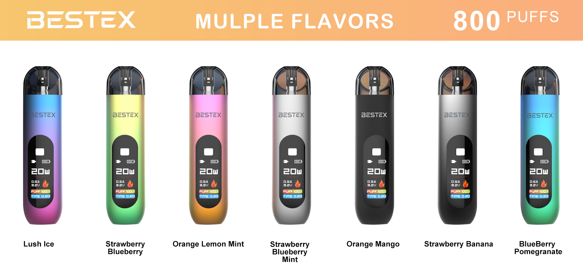 BESTEX PUFF GRACE vape-winkels