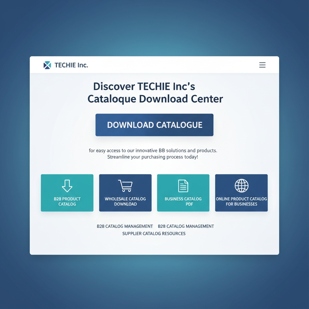 Catalogue Download Center