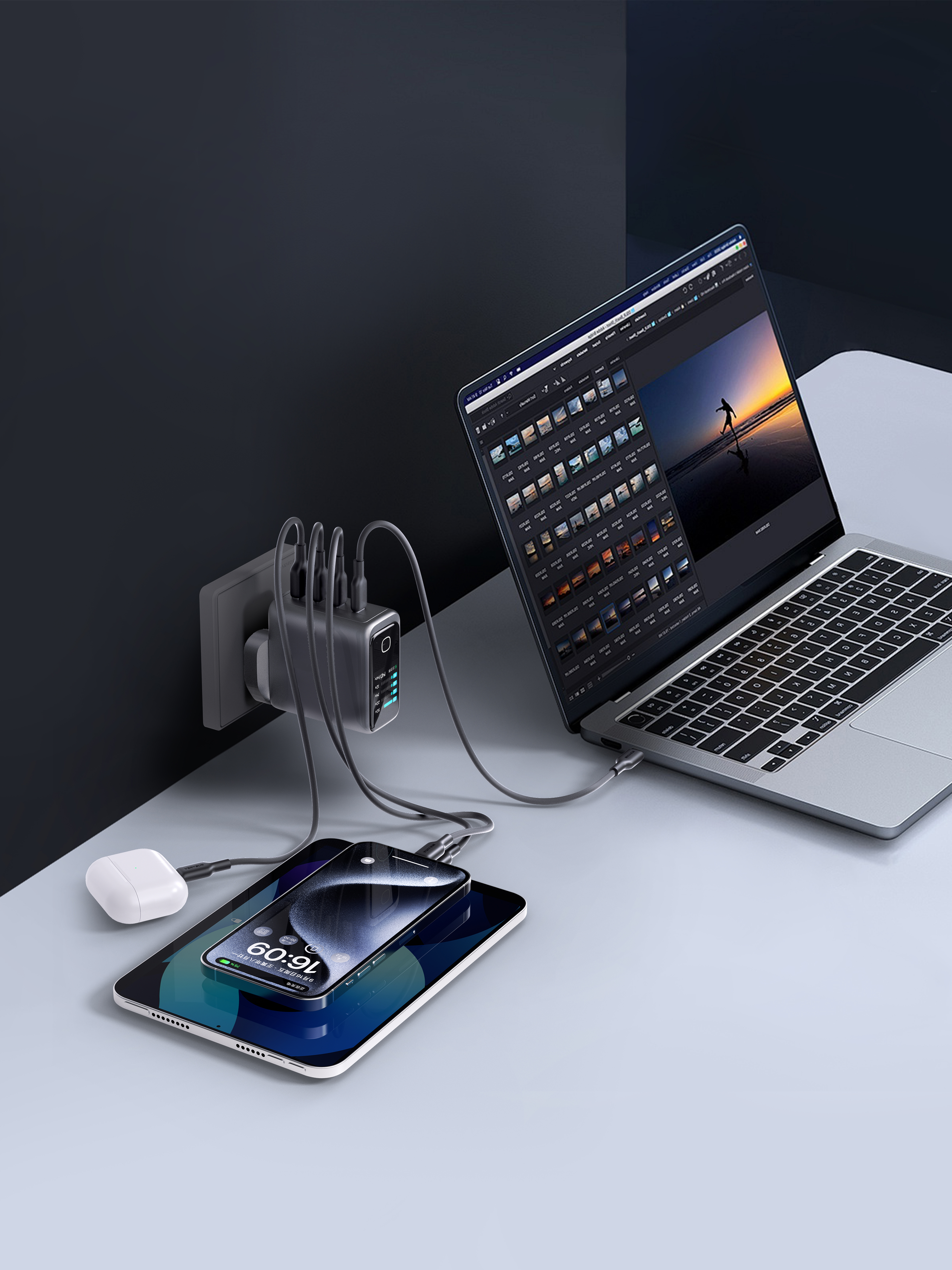 5-charging 4 devices at the same time