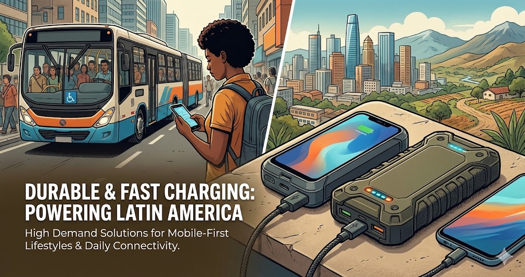 Why Durable and Fast Charging Power Banks Are in High Demand in Latin America