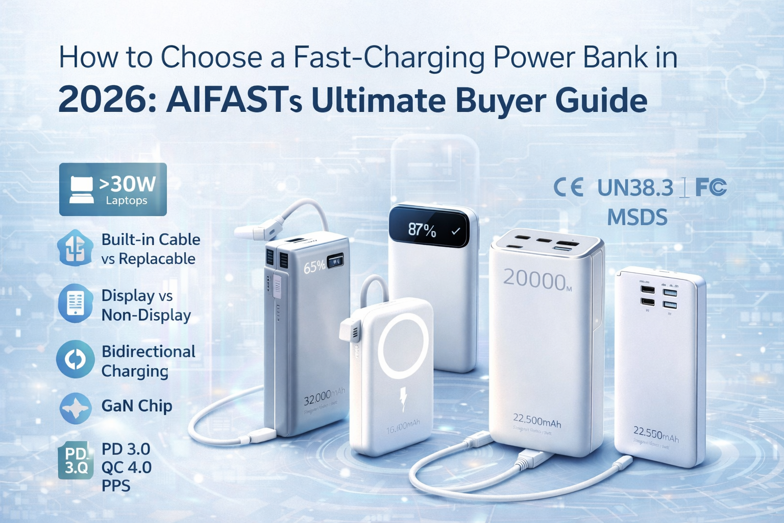 How to Choose the Right Power Bank in 2026？