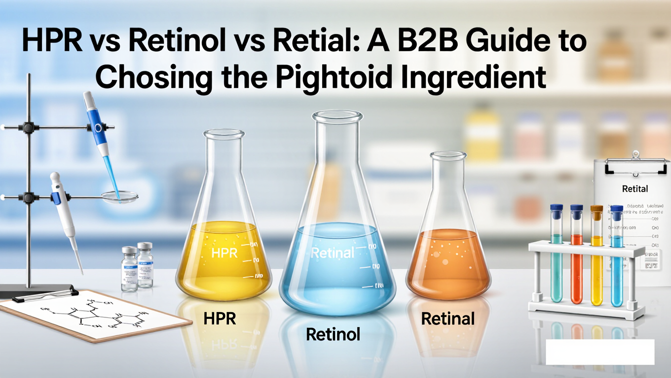 HPR vs Retinol vs Retinal: A B2B Guide to Choosing the Right Retinoid Ingredient
