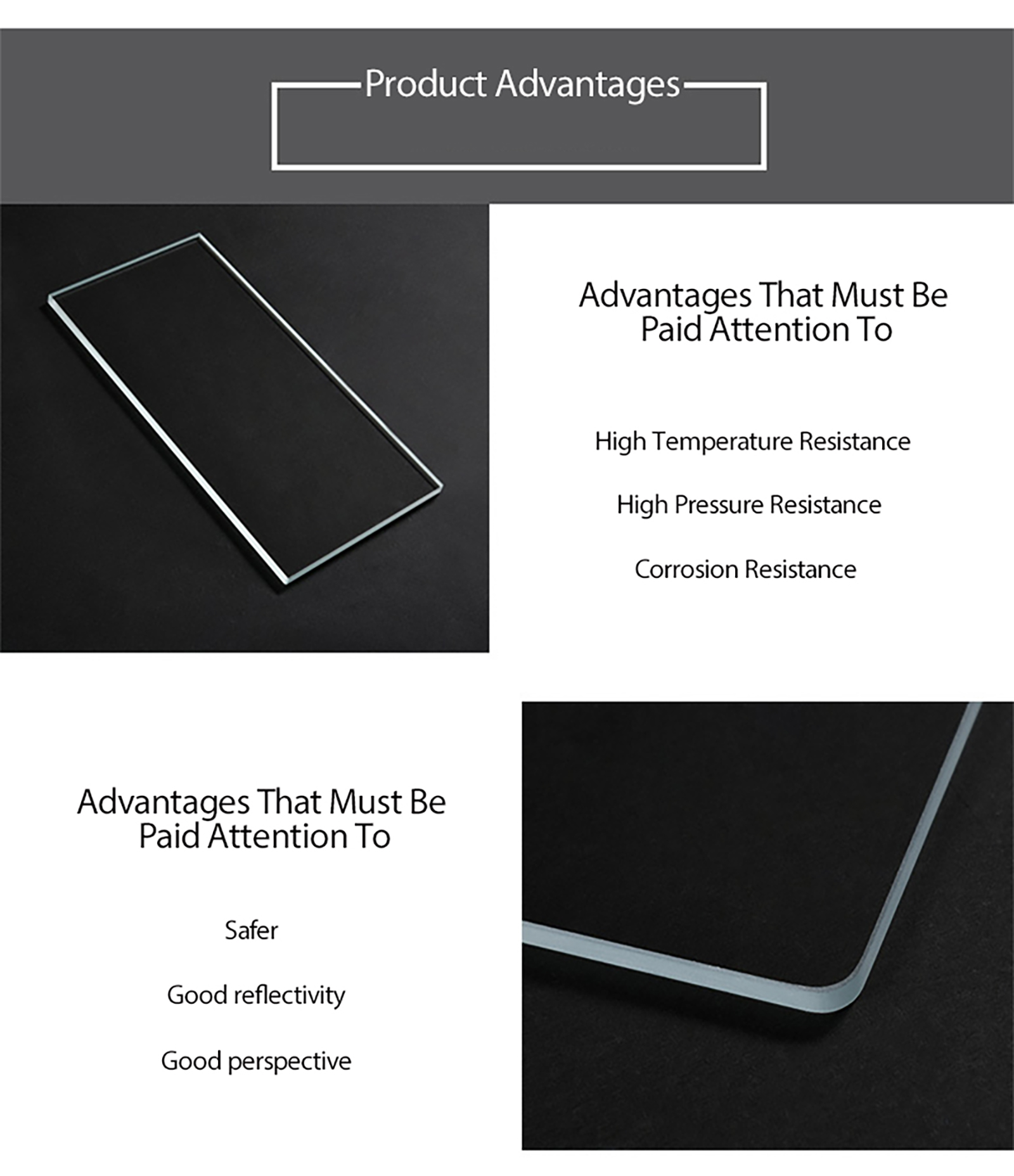 Lighting Tempered Cover Glass