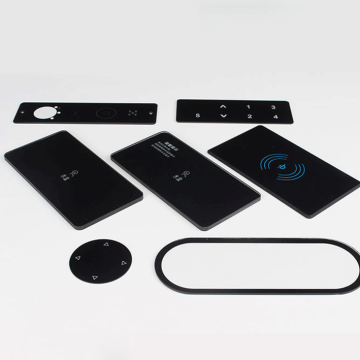 Sticlă securizată tactilă inteligentă personalizată pentru ecranul de afișare electronică a electrocasnicelor cu acoperire AG/AR/AF