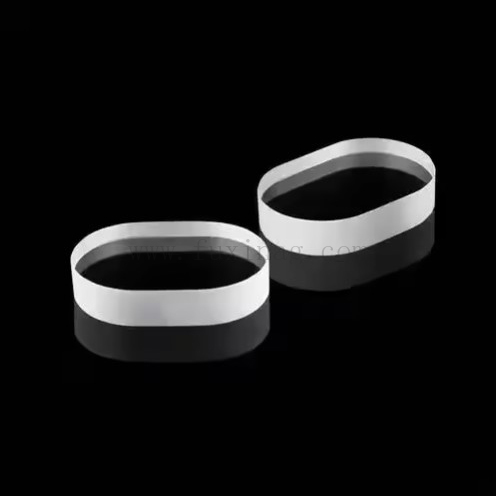 Plât Gwydr Cwarts Tryloyw Siâp Cylchol wedi'i Ymasu â Gwrthiant Tymheredd Uchel wedi'i Addasu ar gyfer Ffenestr Gwylio