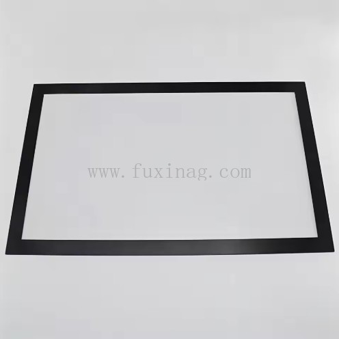 Amddiffynnydd Sgrin LCD Personol 10.1 ~ 26" Clawr Gwydr Soda Lime Tempered gydag Argraffu Sidan Du