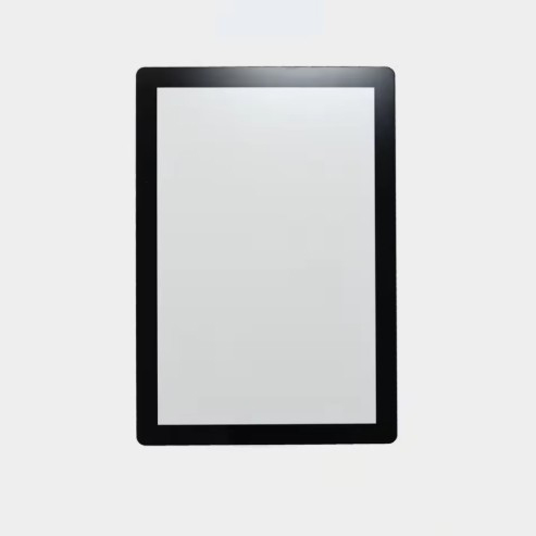 Custom Size Etched AG Display Anti Glare Black Screen Display Tempered Glass for Consumer Electronics Screen/Automotive Industry/Medical Equipment Industrial Displays