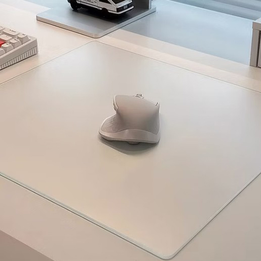 Custom Bulk Mouse Pad Frosted Surface Tempered Glass Supporting Digital Printing UV Printing Cartoon Pattern for Computer Gaming Game