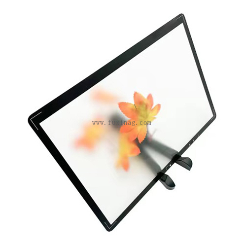 Tilpasset AG antirefleksbelegg herdet dekselglass 3 mm 4 mm 5 mm tykt med svart silketrykk for smart berøringsskjerm