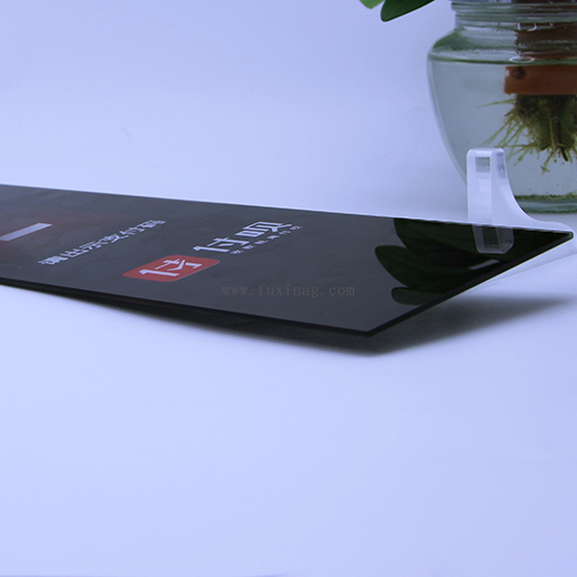 Gwydr Tymherus wedi'i Addasu gydag Argraffu Sgrin Sidan Gwydr Clawr Blaen 1 ~ 3mm ar gyfer Dyfais Talu Sgan Terfynell