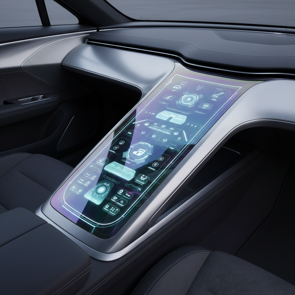 Multi-Coated Ag Glass For Automotive Center Consoles