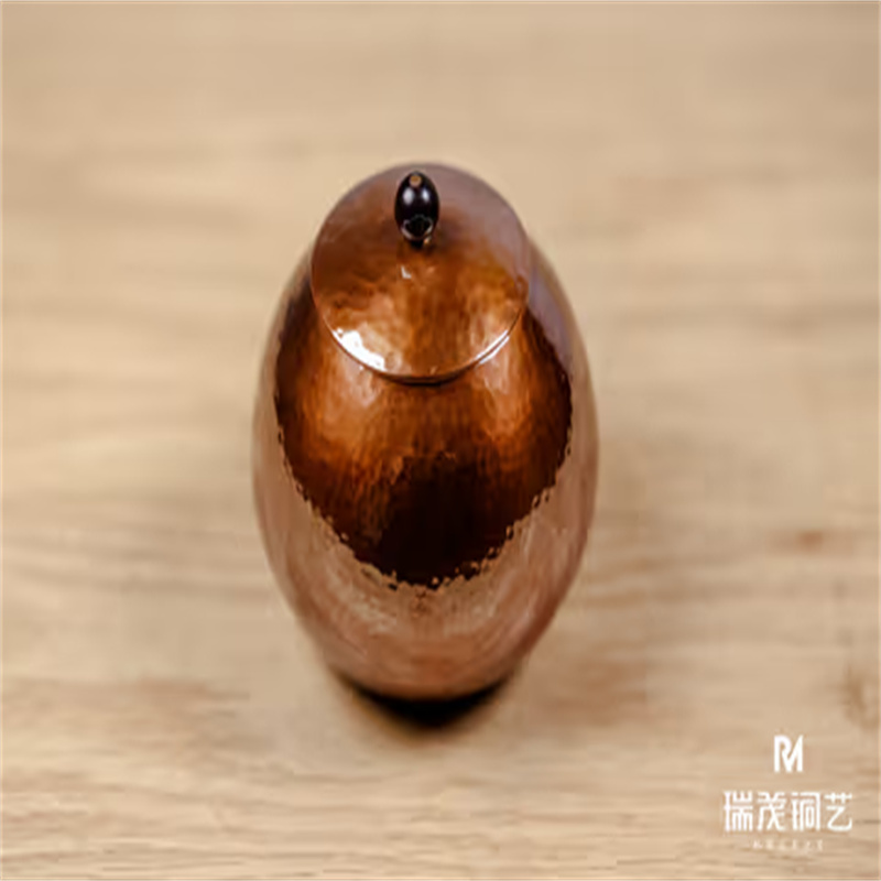 Handmade 99.9% Pure Copper Multi-Purpose Storage Jar (For Tea/Coffee/Powders)