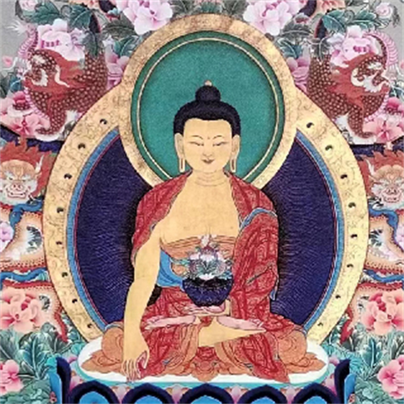 仏教美術　古銅　掛け仏　銅板レリーフ　額装　V　R4916 高品質チベット仏画釈迦牟尼仏銅製壁掛けアート｜インクプリントの