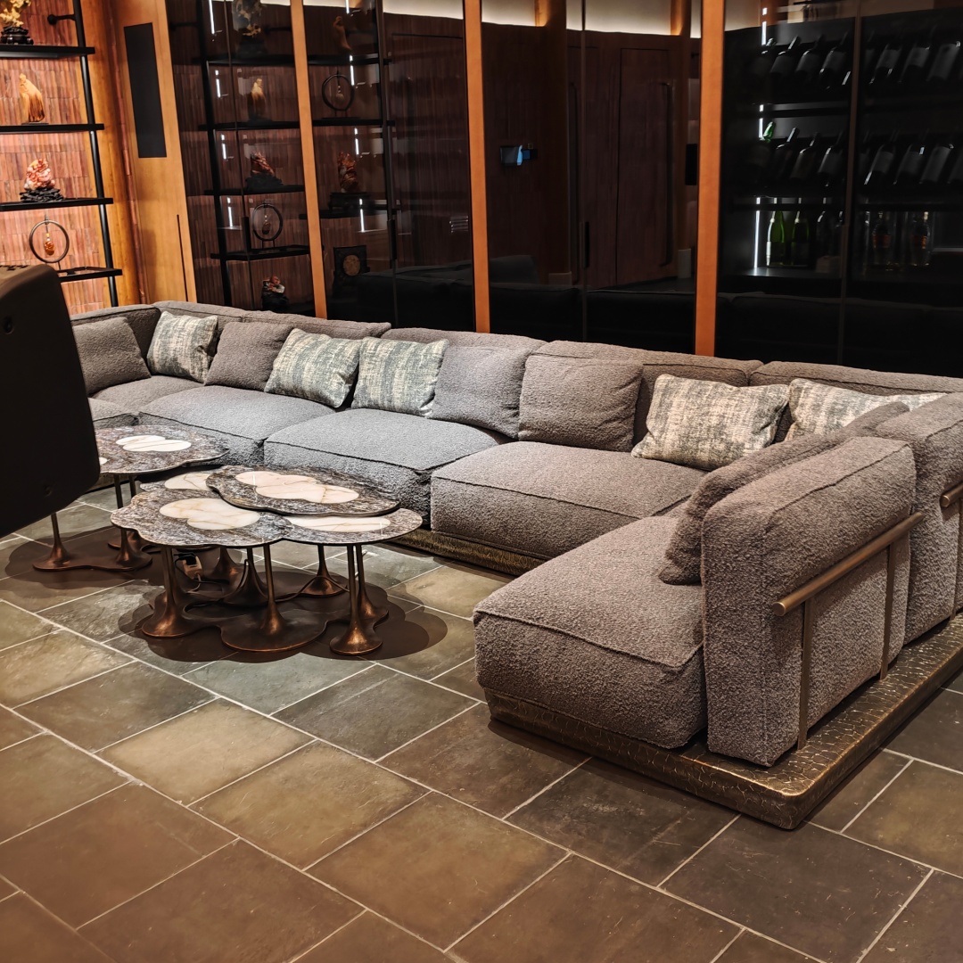 Copper Base Sofa