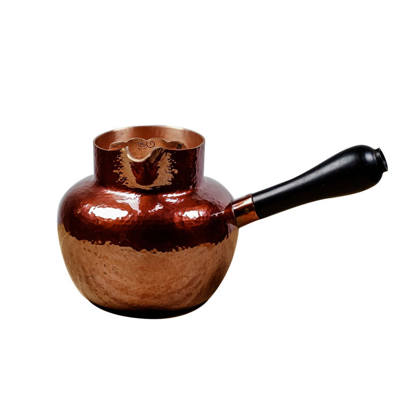 Handmade Hammered Multi-Purpose Copper Brewer (For Tea/Coffee/Milk Tea)