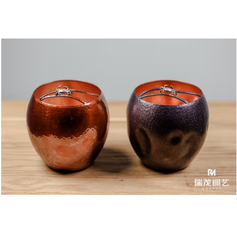 Handmade 99.9% Pure Copper Crab Vessel (Luxury Multi-Use for Bar, Decor & Collector Scenes)