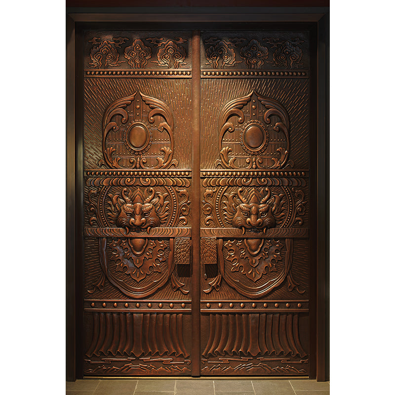 Artisan Copper Home Guardian Art Door