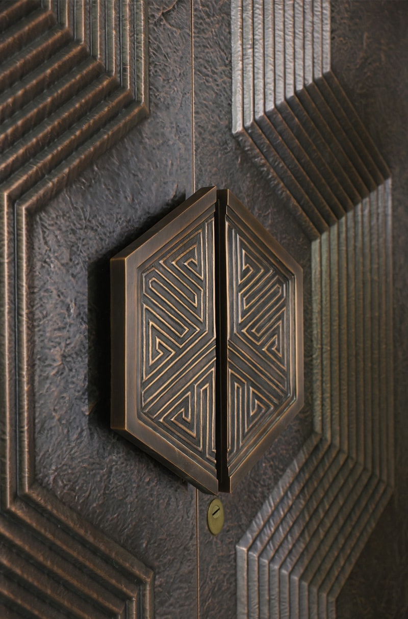 Auspicious Artisan Copper Heritage Entry Door detail (6).jpg