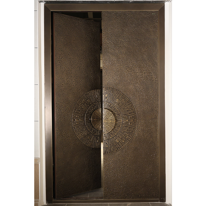 Auspicious Star Artisan Copper Blessing Door