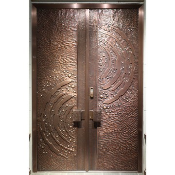 Celestial Artisan Copper Villa Stargazing Door