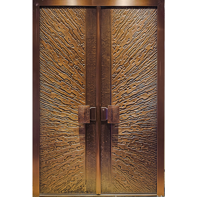 Global Artisan Copper World-Inspired Door