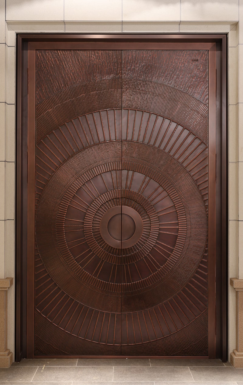 Harmony Circle Artisan Copper Door with Chinese Essence detail (6).jpg