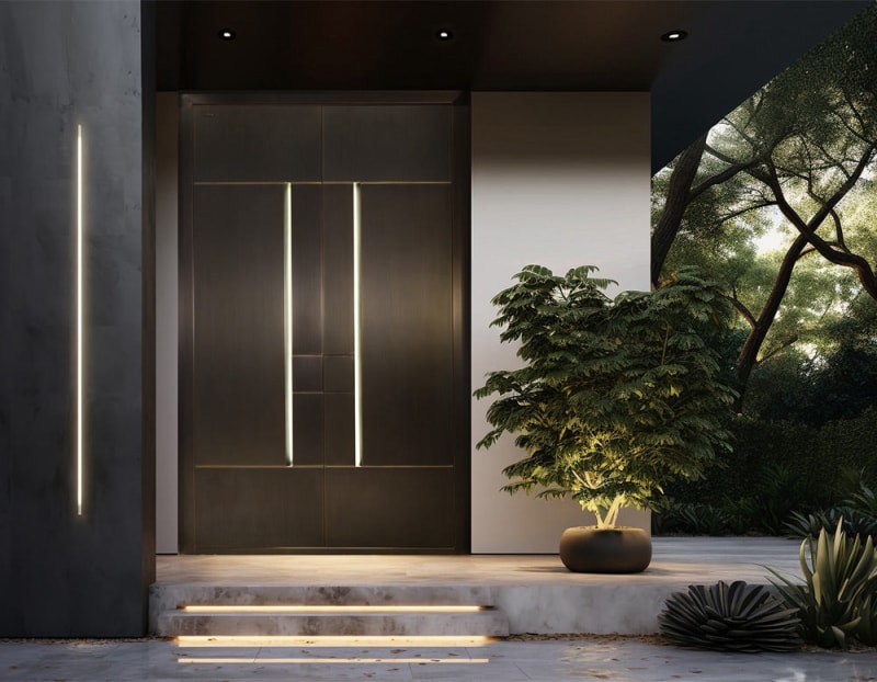 Minimalist Artistic Copper Door for Modern Homes detail (1).jpg