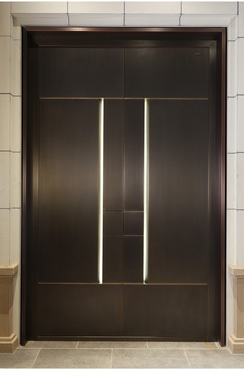 Minimalist Artistic Copper Door for Modern Homes detail (5).jpg