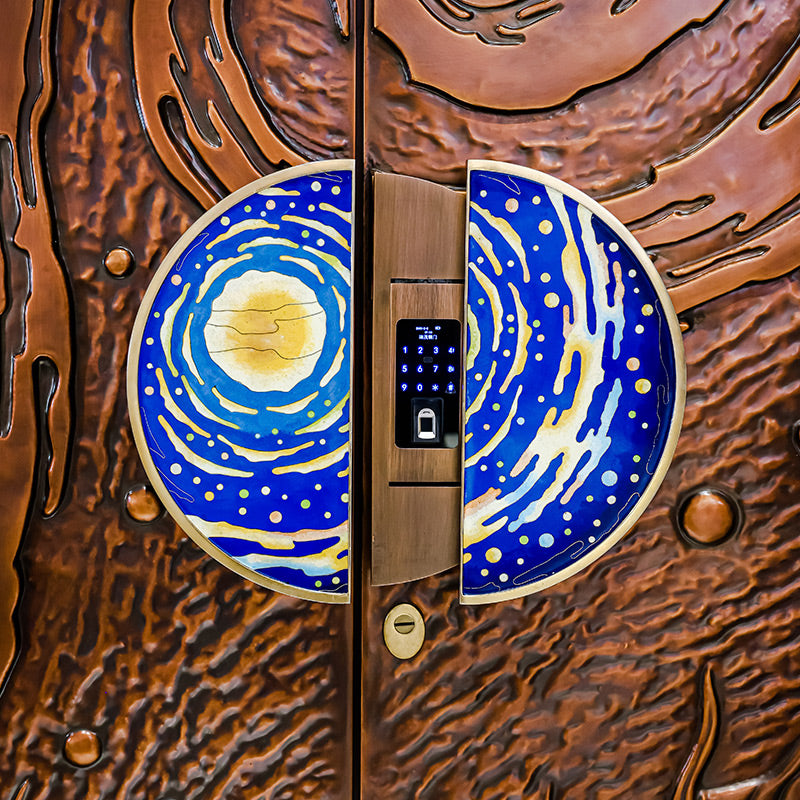 Copper Entrance Door