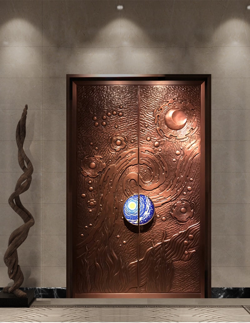 Nebula Grandeur Artisan Copper Villa Door detail (1).jpg