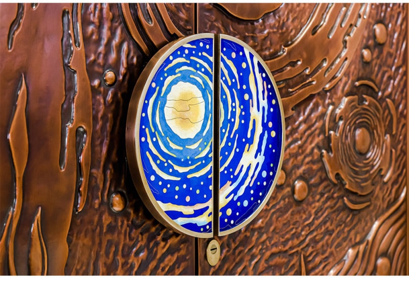 Nebula Grandeur Artisan Copper Villa Door detail (5).jpg