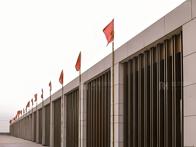 Copper decoration for the administrative office building of the Sub-centre