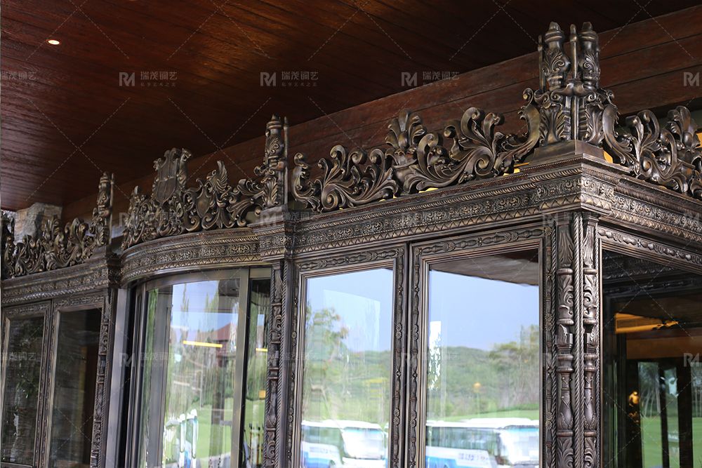 Gorgeous Glass Copper Doors for Jinhaihu (3).jpg