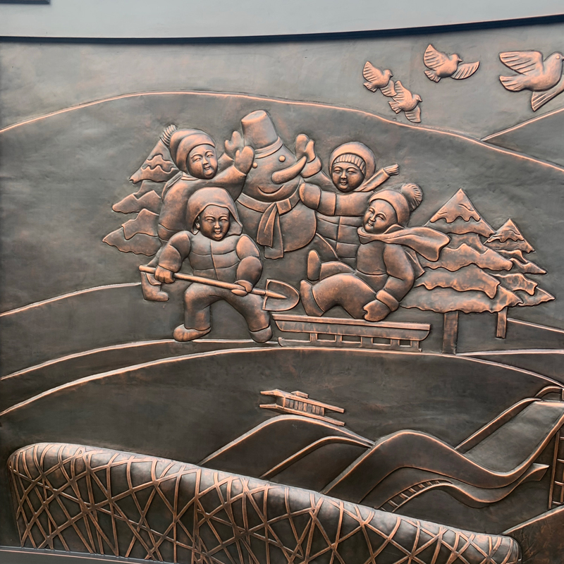 Ancient Charm Copper Carving, Inheritance Of The Millennium Craftsmanship