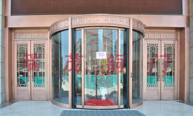 Artisan Copper Revolving Elegance Door detail (6).gif