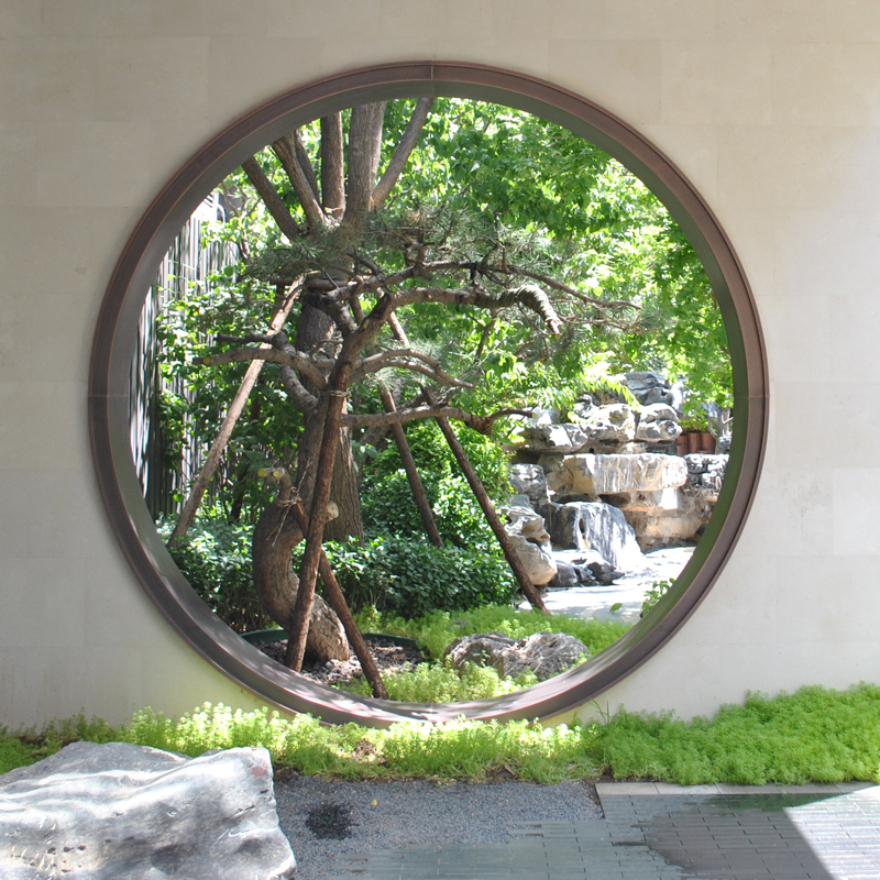 Copper Art In The Garden, Lighting Up The Beauty Of Nature
