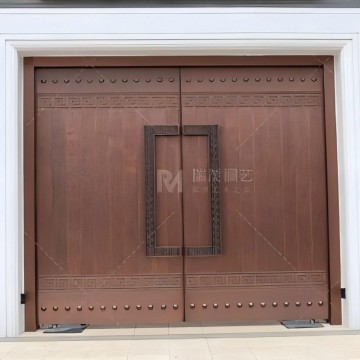 Exquisite Copper Gate of Qianshan Mansion