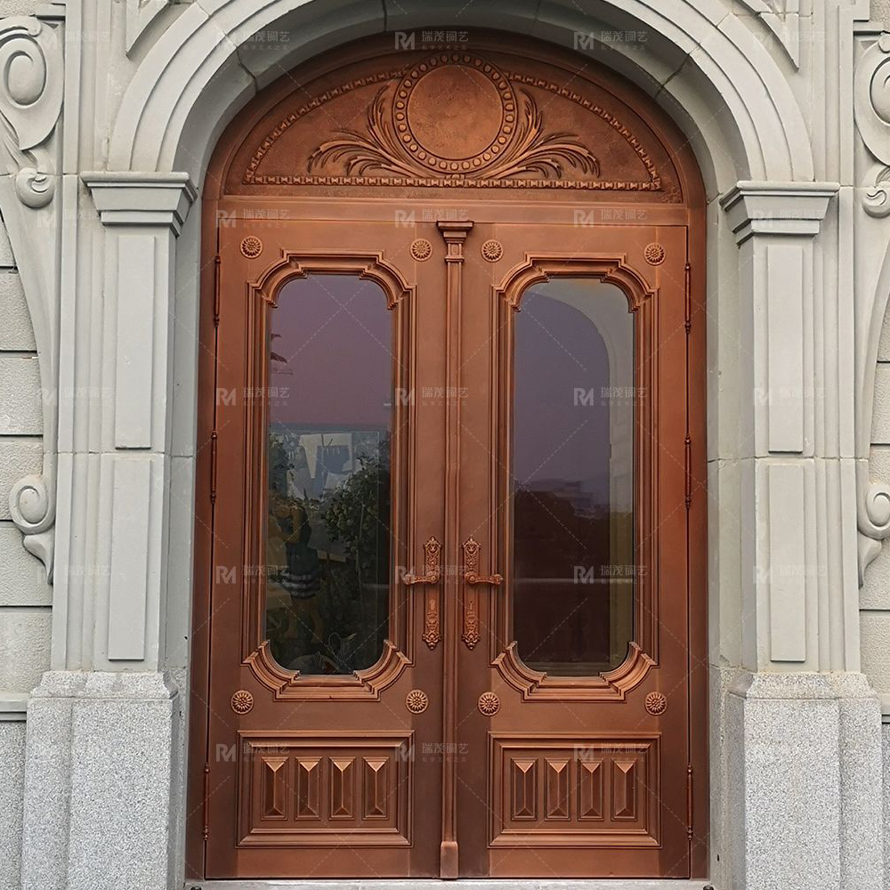 Huawei Glass-Infused Artisan Copper Door