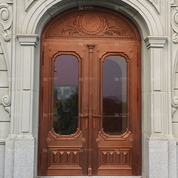 Huawei Glass-Infused Artisan Copper Door