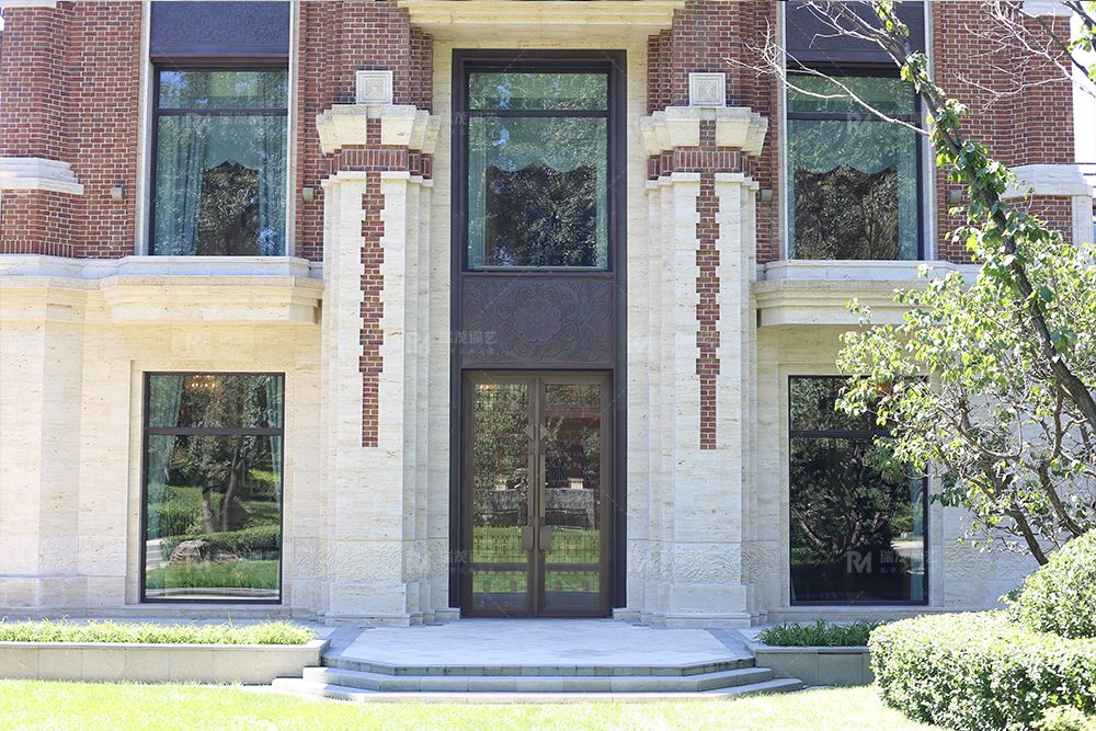 Nine Chapters Villa Artisan Glass-Copper Door5.jpg