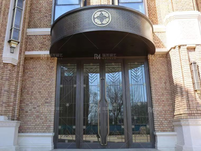 Tongfang International Copper Door and Curtain Wall Project