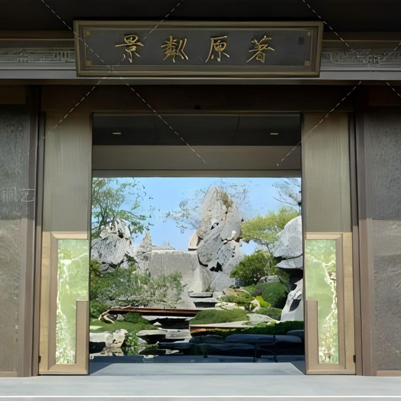 Xiamen Longhu Jinglin Copper Art Villa Gate