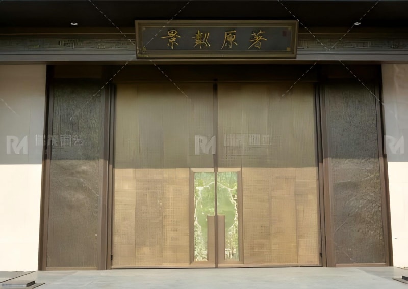 Xiamen Longhu Jinglin Copper Art Villa Gate detail (2).jpg