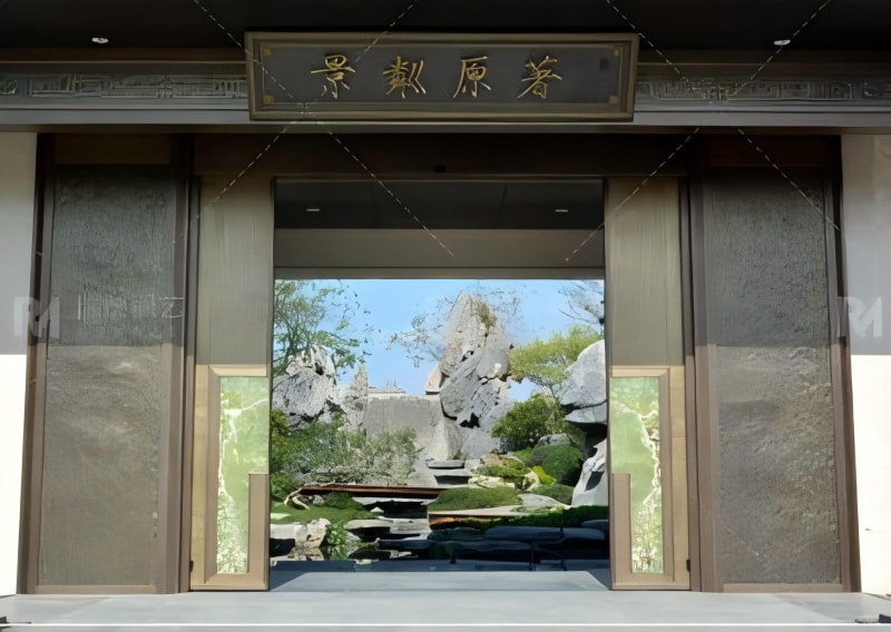 Xiamen Longhu Jinglin Copper Art Villa Gate detail (3).jpg