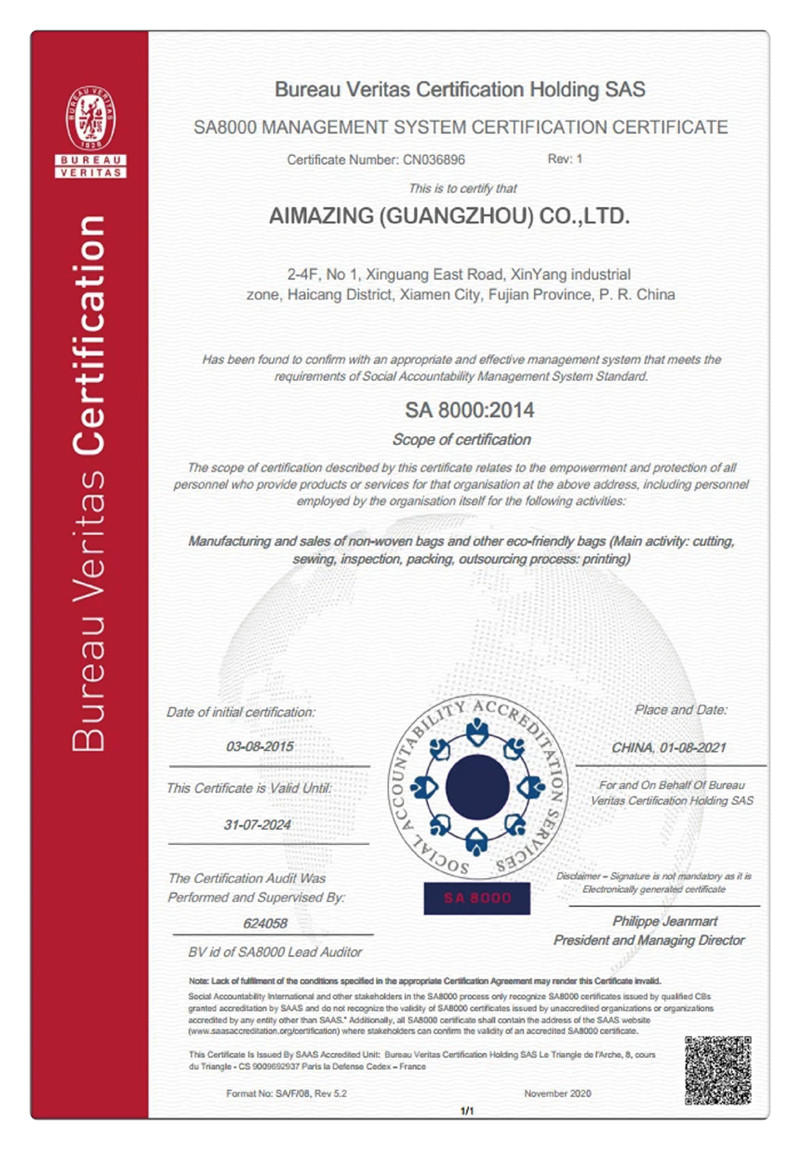 factory CERTIFICATE OF CONFORMITY 02