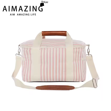 Custom Insulated Picnic Cooler Bag For Adult With Shoulder Strap