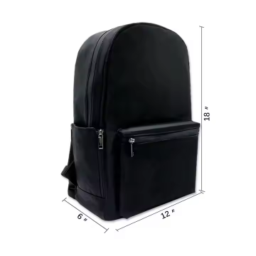 Advanced Odor - Proof Black Backpack for Unleashing Freshness