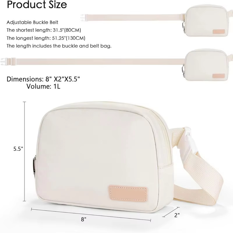 4-Smell Proof fanny pack custom