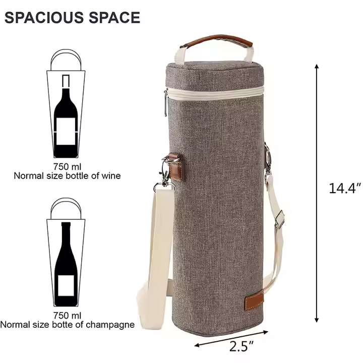 beach wine tote bag
